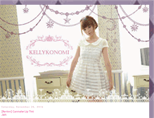 Tablet Screenshot of kellykonomi.com
